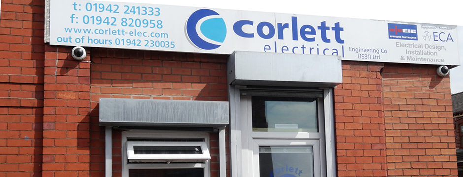 Corlette Electrical front door
